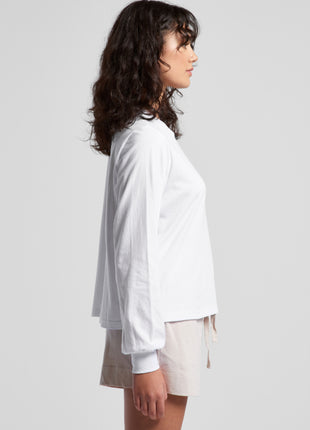Womens Soft Long Sleeve T-Shirt (AS-4078)