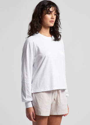 Womens Soft Long Sleeve T-Shirt (AS-4078)