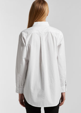Womens Poplin Shirt (AS-4406)
