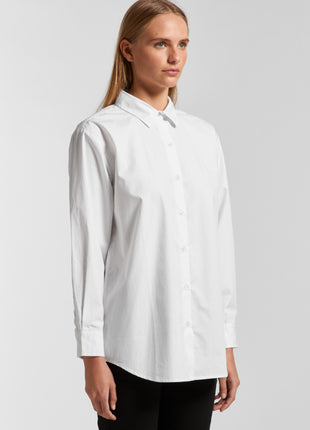 Womens Poplin Shirt (AS-4406)