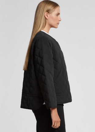 Womens Quilted Jacket (AS-4525)