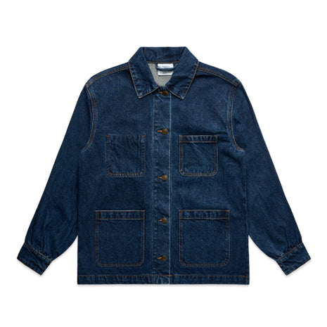 Womens Denim Chore Jacket (AS-4581)