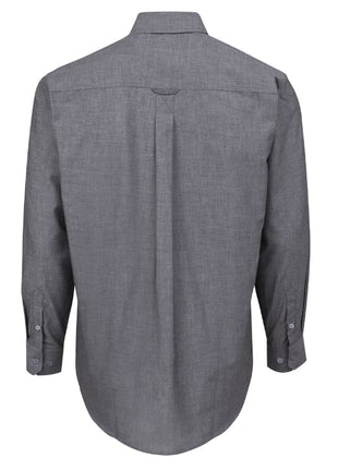Long Sleeve Fine Chambray Shirt (JB-4FC)