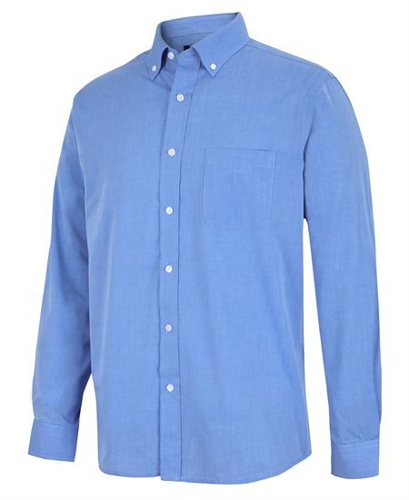 Long Sleeve Fine Chambray Shirt (JB-4FC)
