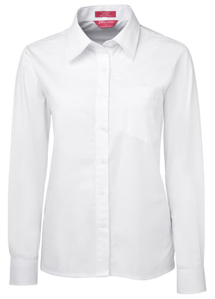 Ladies Long Sleeve Original Poplin Shirt (JB-4LSW)