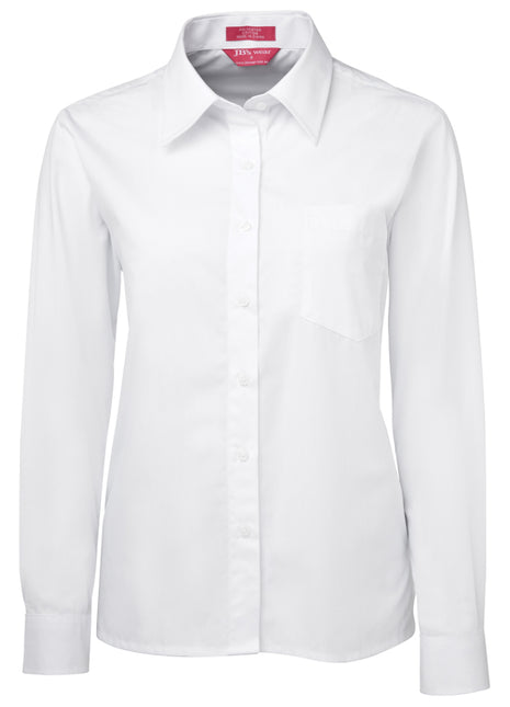 Ladies Long Sleeve Original Poplin Shirt (JB-4LSW)