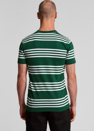 Mens Classic Quad Stripe T-Shirt (AS-5046)