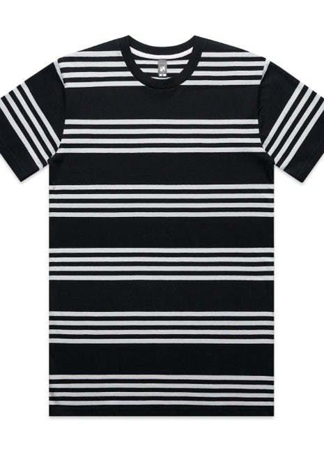 Mens Classic Quad Stripe T-Shirt (AS-5046)