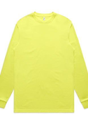 Mens Block Long Sleeve T-Shirt (Safety Colours) (AS-5054F)