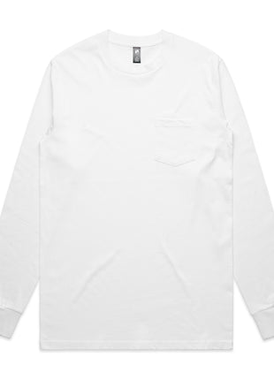 Mens Classic Pocket Long Sleeve T-Shirt (AS-5072)