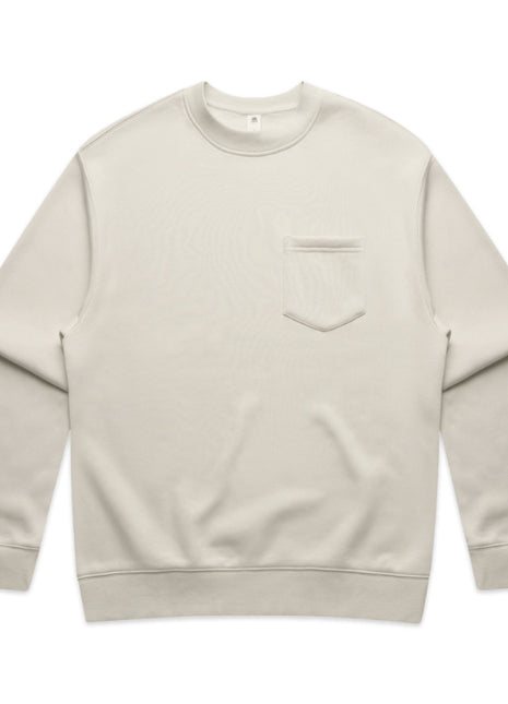 Mens Relax Pocket Crew Jumper (AS-5163)