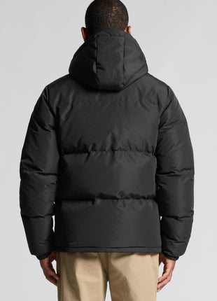 Mens Hooded Puffer Jacket (AS-5590)