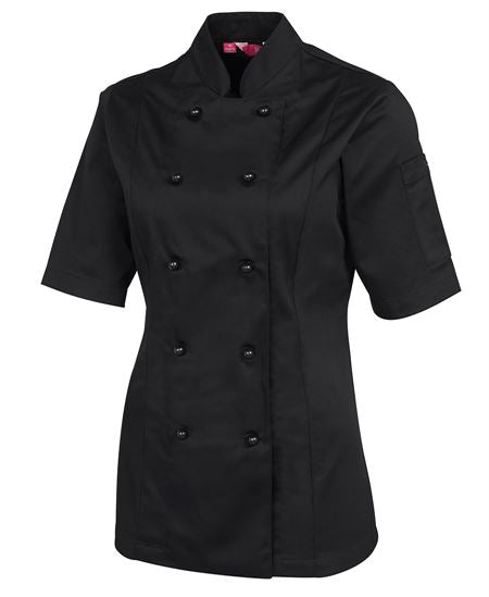 Ladies Short Sleeve Chefs Jacket (JB-5CJ21)