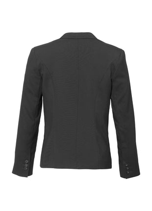 Comfort Wool Stretch Womens Reverse Lapel Jacket (BZ-64013)