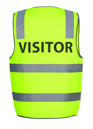 Hi Vis (D+N) Safety Vest Print Visitor (JB-6DNS7)