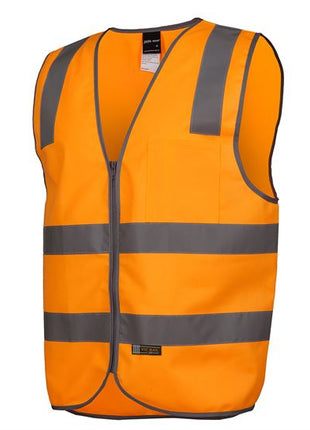 Vic Rail (D+N) Zip Safety Vest (JB-6DVSV)