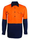 Orange/Navy