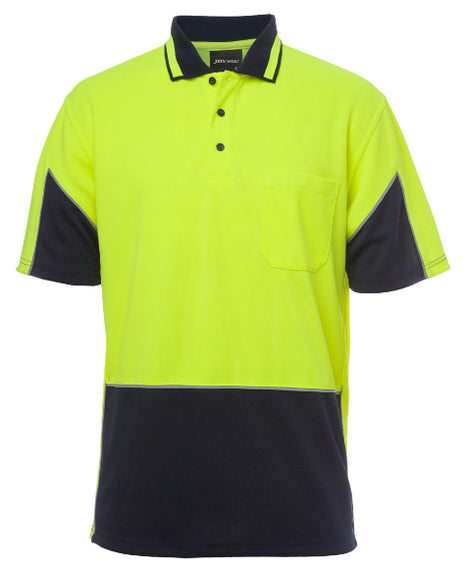 Hi Vis 4602.1 Short Sleeve Gap Polo (JB-6HVGS)