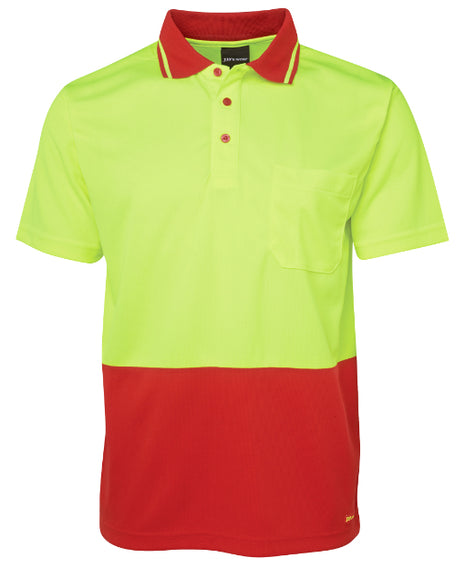 Hi Vis 4602.1 Non Cuff Trad Polo (JB-6HVNC-AX)