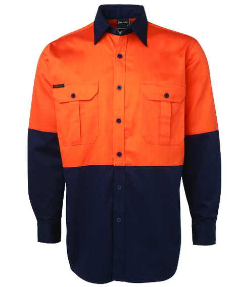 Hi Vis Long Sleeve 190G Shirt (JB-6HWL)