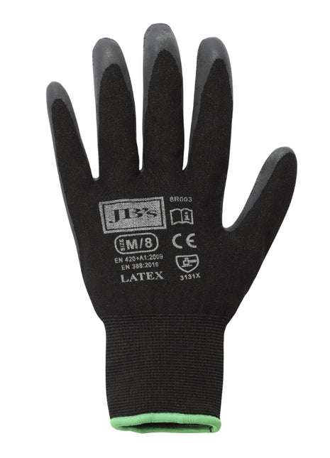 Black Latex Glove (12 Pk) (JB-8R003)