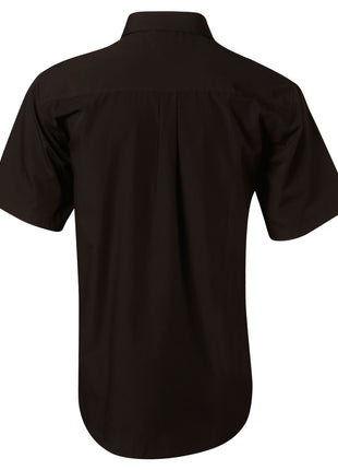 Mens Poplin Shirt Short Sleeve (WS-BS01S)