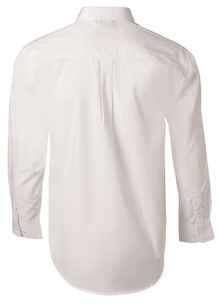 Mens Poplin Shirt Long Sleeve (WS-BS01L)