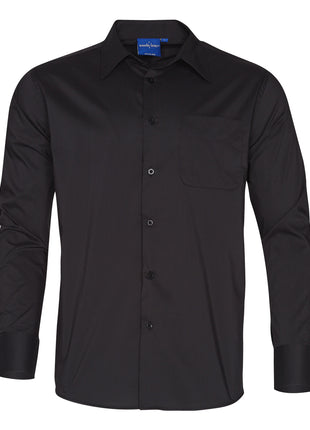 Mens Long Sleeve Teflon™ Business Shirt (WS-BS08L)