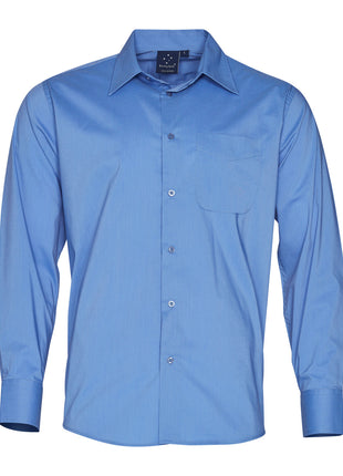 Mens Long Sleeve Teflon™ Business Shirt (WS-BS08L)
