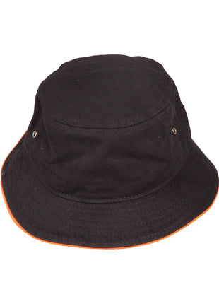 Soft Washed Sandwich Bucket Hat (WS-CH31)