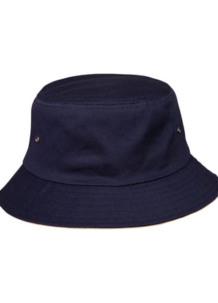 Contrasting Underbrim Bucket Hat (WS-CH32A)