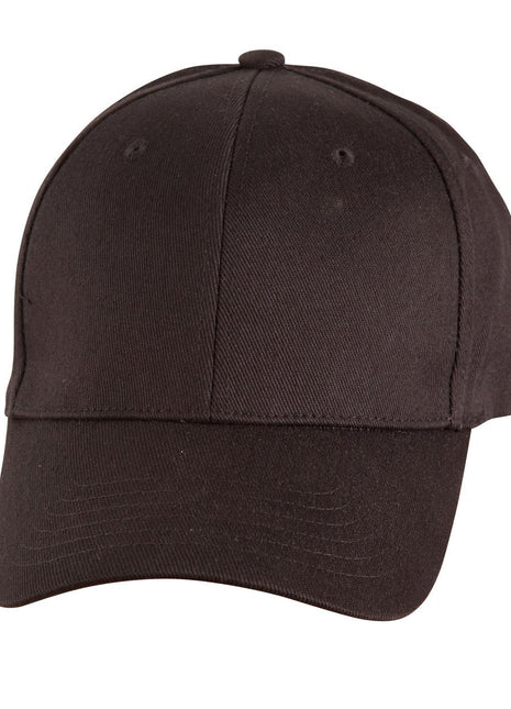 Heavy Brushed Cotton Fitted Cap (WS-CH36)
