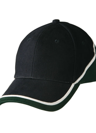 Tri-Color Sue Heavy Brushed Cotton Cap (WS-CH38)