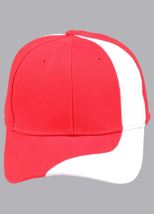 Brushed Cotton Twill Baseball Cap Stripe (WS-CH82)