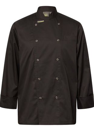 Lightweight Long Sleeve Executive Chefs Jacket with Press Studs (NC-CJ051)