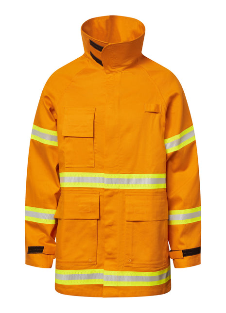 Mens Wildlander Fire Fighting Jacket with Triple Reflective Tape (NC-FWPJ107)