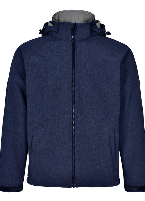 Mens Softshell Full Zip Hoodie (WS-JK33)