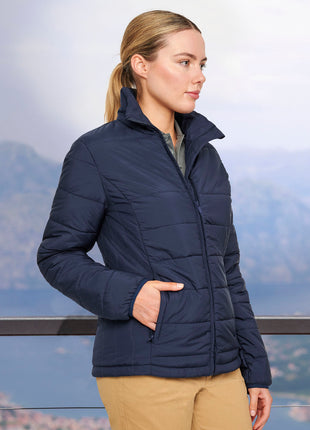 Womens Sustainable Insulated Puffer Jacket (3D Cut) (WS-JK60)