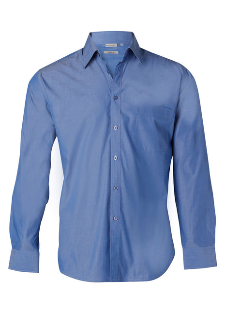 Mens Nano Tech Long Sleeve Shirt (WS-M7002)