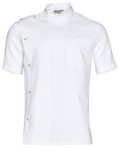 Mens Stud Front Short Sleeve Jacket (WS-M7636)