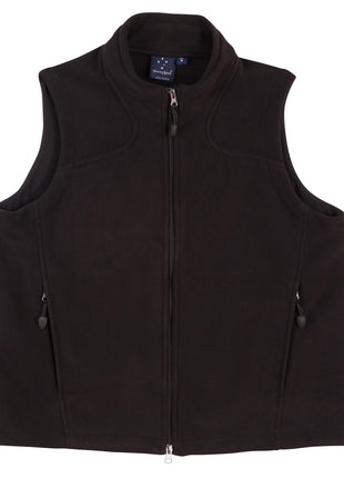 Mens Bonded Polar Fleece Vest (WS-PF09)