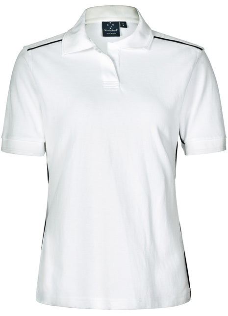 Womens Pure Cotton Contrast Piping (WS-PS26)