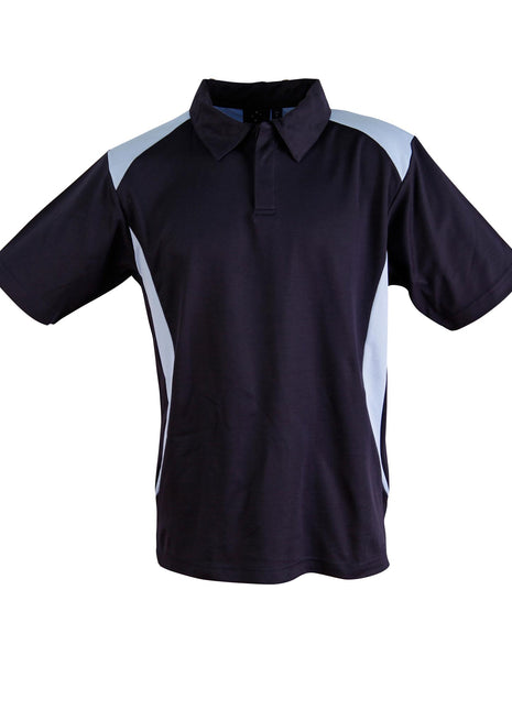 Mens TrueDry® Contrast Polo (WS-PS31-BL)