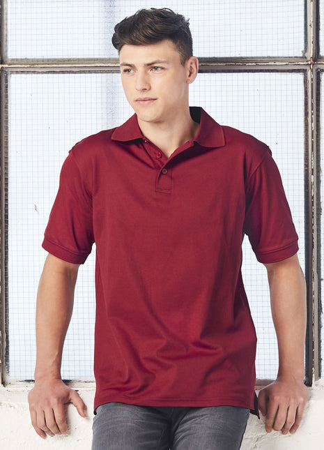 Mens Cotton Back TrueDry® Short Sleeve Polo (WS-PS33)