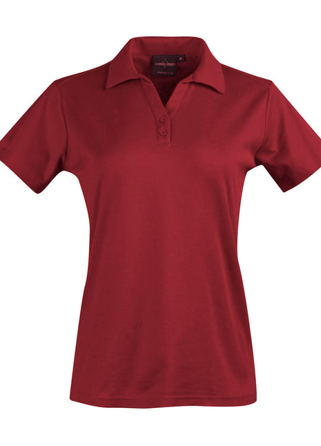 Womens Cotton Back TrueDry® Short Sleeve Polo (WS-PS34B)