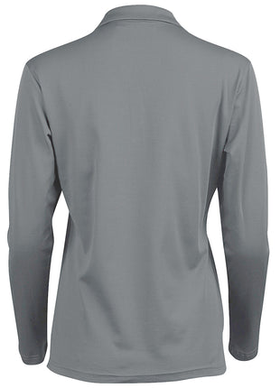 Womens Cotton Back TrueDry® Long Sleeve Polo (WS-PS36B)