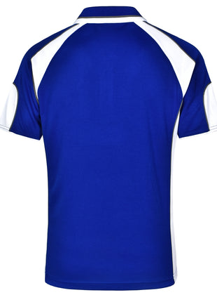 Mens CoolDry® Contrast Polo With Sleeve Panel (WS-PS61-BL)