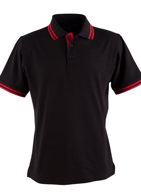 Mens TrueDry® Contrast Short Sleeve Polo (WS-PS65)