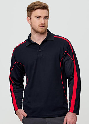 Mens TrueDry® Long Sleeve Polo (WS-PS69)