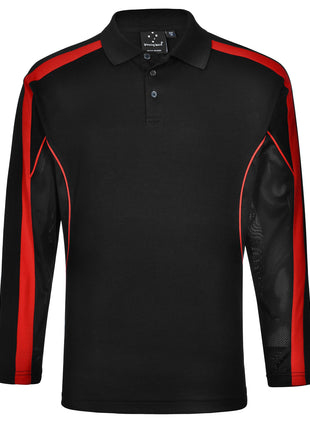 Mens TrueDry® Long Sleeve Polo (WS-PS69)